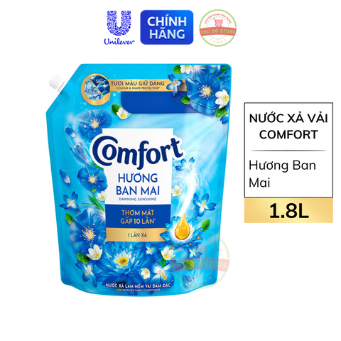 Nước Xả Vải Comfort Chăm Sóc Chuyên Sâu - Túi 1.8L