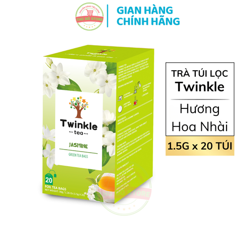 Trà Túi Lọc Twinkle Thảo Mộc - 1 Hộp (1.5G x 20 Túi)