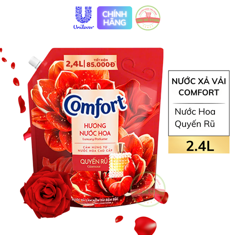 Nước Xả Vải Comfort Chăm Sóc Chuyên Sâu - Túi 2.4L