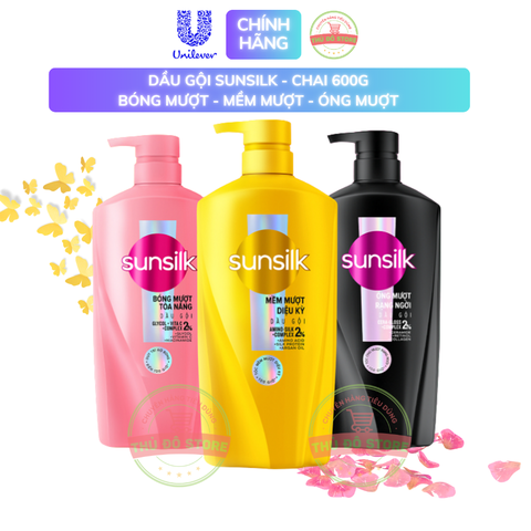 Dầu Gội Sunsilk Chai 600G