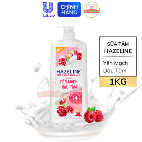 Sữa Tắm Dưỡng Thể Hazeline - Chai 1KG