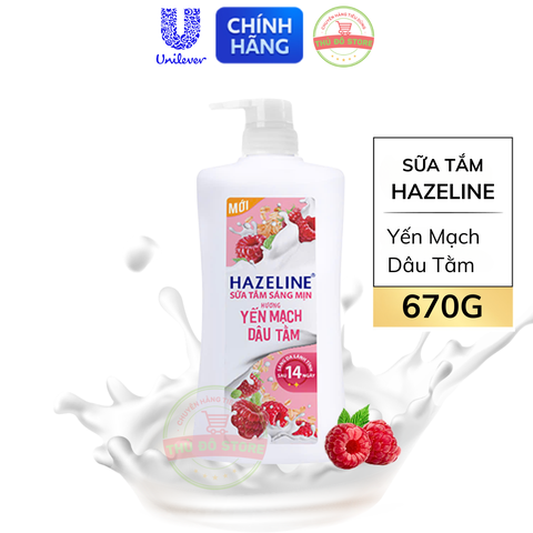 Sữa Tắm Hazeline - Chai 670G