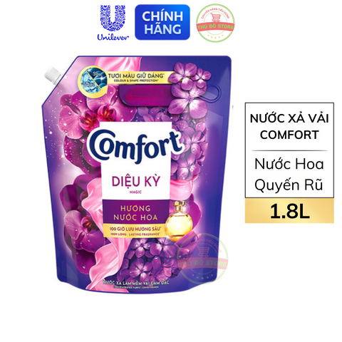 Nước Xả Vải Comfort Chăm Sóc Chuyên Sâu - Túi 1.8L