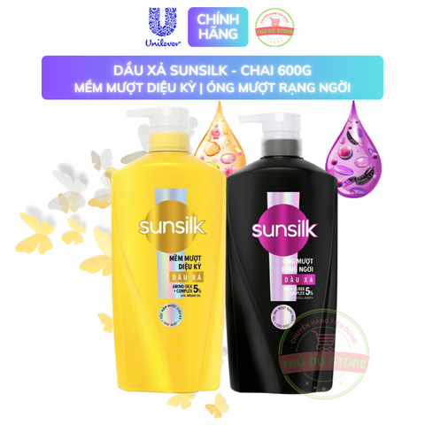 Dầu Xả Sunsilk Chai 600G