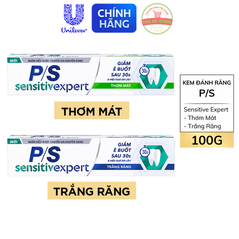 Kem Đánh Răng PS Sensitive Expert Chuyên Gia - Tuýp 100G