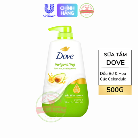 Sữa Tắm Serum Dove - Chai 500G