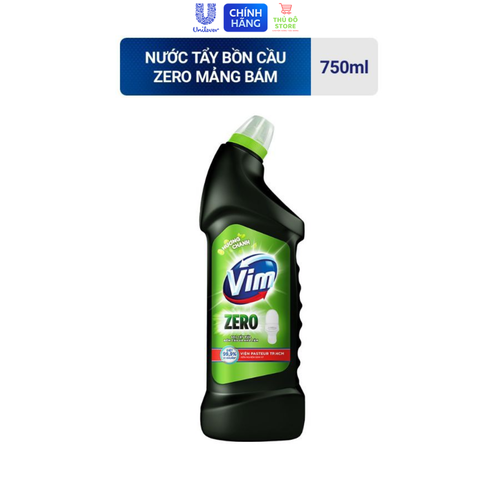 Nước Tẩy Rửa Bồn Cầu Vim Zero Diệt Khuẩn - Chai 750ML