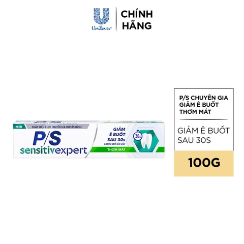 Kem Đánh Răng PS Sensitive Expert Chuyên Gia - Tuýp 100G