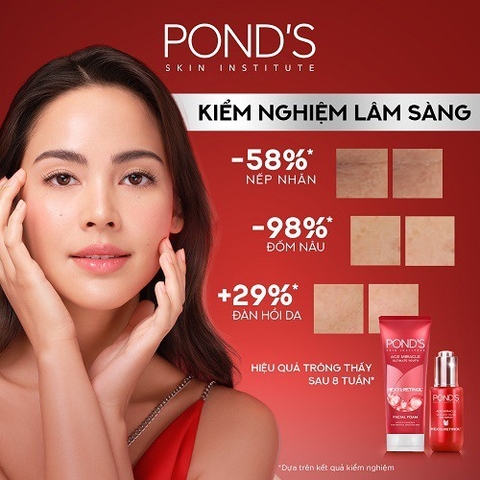 Sữa Rửa Mặt Pond Ngăn Ngừa Lão Hóa Cao Cấp - Tuýp 100G