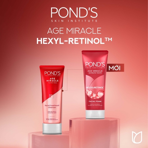 Sữa Rửa Mặt Pond Ngăn Ngừa Lão Hóa Cao Cấp - Tuýp 100G