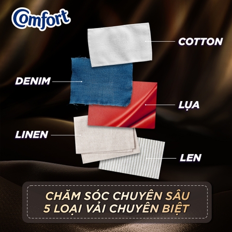 Nước Xả Vải Comfort Chăm Sóc Chuyên Sâu - Túi 3.7L
