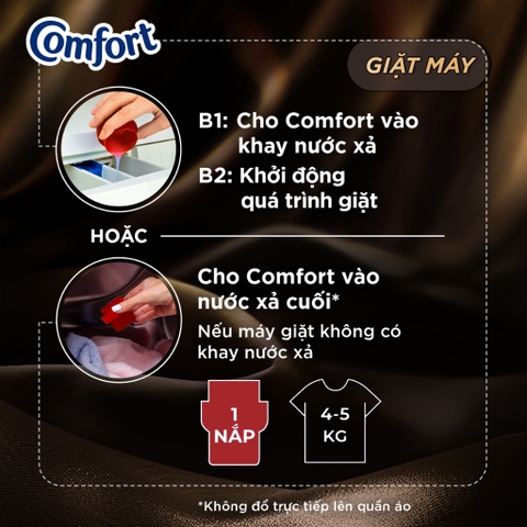 Nước Xả Vải Comfort Chăm Sóc Chuyên Sâu - Túi 3.7L