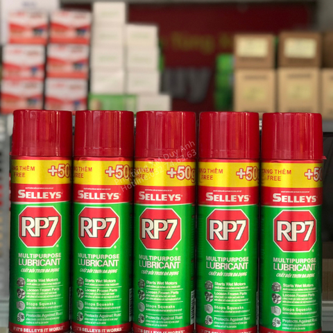 Chai xịt chống rỉ sét và bôi trơn Selleys RP7 350ml