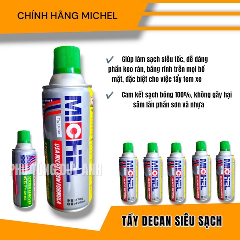 Tẩy Decan, tẩy keo siêu sạch