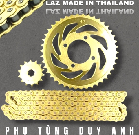 Nhông xích LAZ Exciter 4  vàng 15-39-114