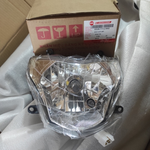 Bộ Đèn Trước Shark Sym chính hãng, pha đèn shark