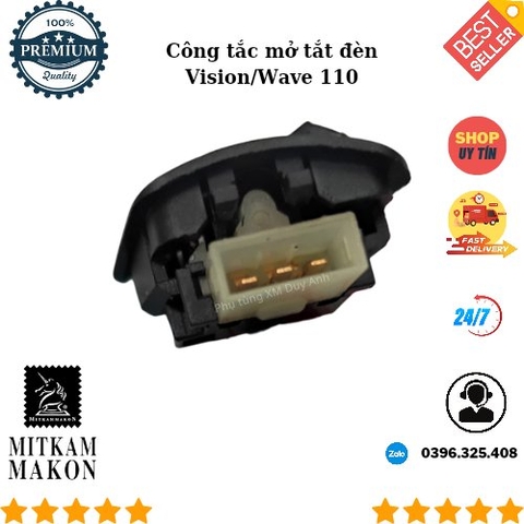 Công tắc tắt mở đèn VISION/W.A Thailan