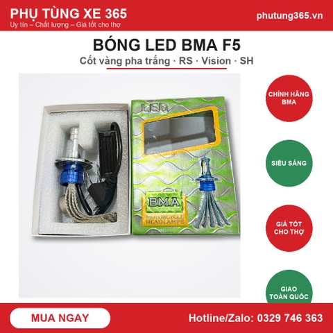 BMA-F5 Cốt vàng pha trắng RS/VISION/SH