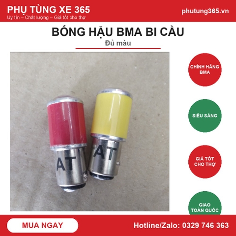Bóng hậu BMA- Bi cầu đủ màu