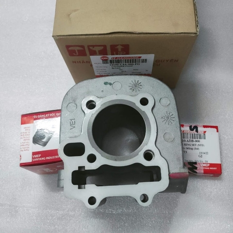 Combo Xy lanh , Piston , Séc măng Shark125