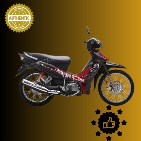 Bộ nhựa Sirius R đỏ đen đĩa full tem