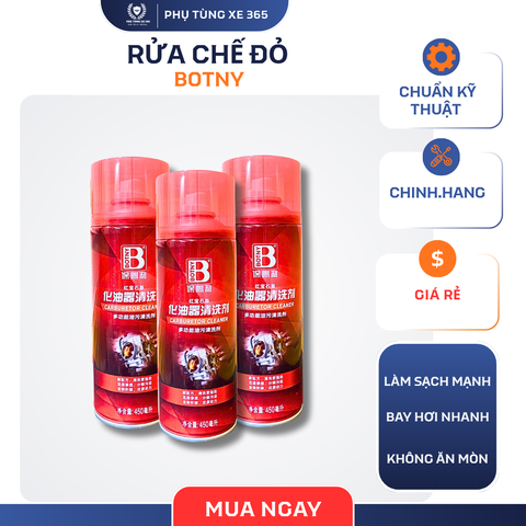 Rửa chế Botny đỏ