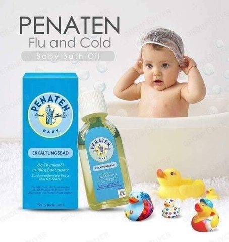 Tinh dầu tắm chống cảm Penaten Đức 125ml [Xách tay Đức giá gốc]