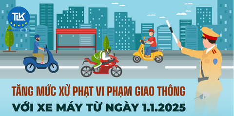 HOW WILL THE FINE LEVELS FOR TRAFFIC VIOLATIONS INCREASE FROM January 1, 2025?