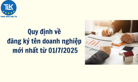 REGULATIONS ON BUSINESS NAME REGISTRATION FROM JULY 1, 2025