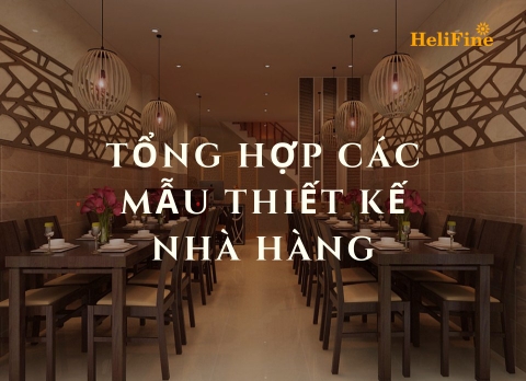 Tổng hợp các mẫu thiết kế nhà hàng đẹp nhất 2026