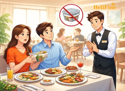 Nhà hàng cho mang đồ ăn thừa về không - Câu chuyện nhỏ nhưng gây nhiều tranh cãi