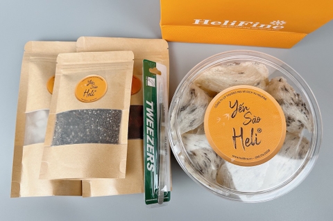 Yến THÔ Heli ít lông - 100gr