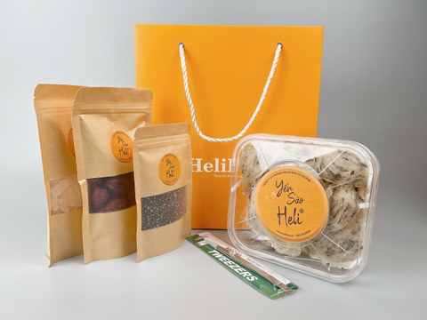 Yến THÔ Heli ít lông - 100gr