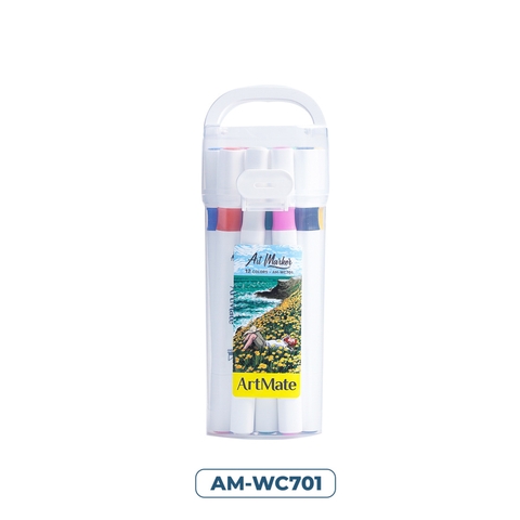 Dạ màu marker 12 màu AM-WC701