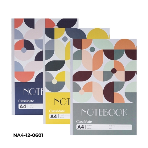 Sổ A4   NA4-12-0601, ĐL 60gsm, 120 trang