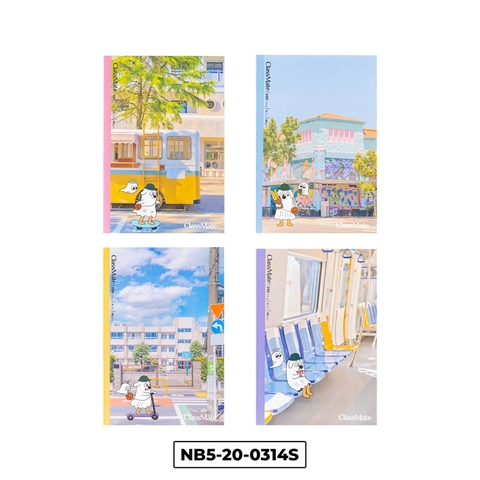 Vở 4 ô ly vuông nhỏ 2x2mm miền nam, định lượng 80gsm, 200 trang