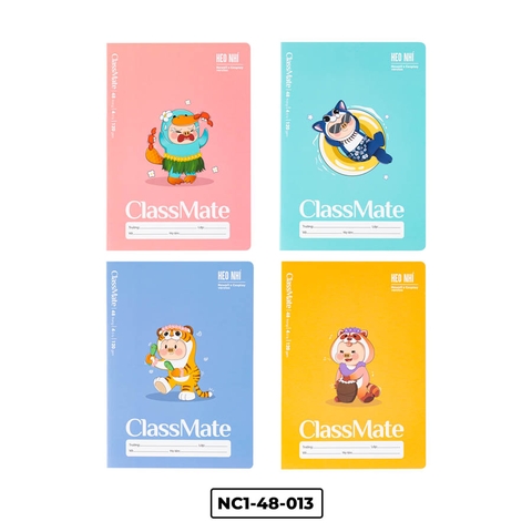 Vở NC1-48-013, 4 ô ly, ĐL 120gsm, 48 trang, giấy trắng