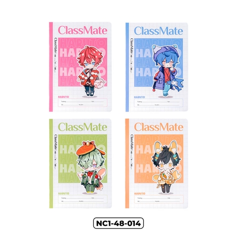 Vở NC1-48-014, 4 ô ly, ĐL 80gsm, 48 trang, giấy trắng