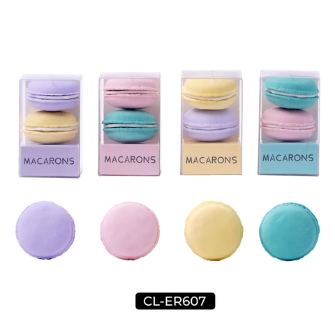 Tẩy Macarons bánh tròn CL-ER607 (2 cái/bộ)