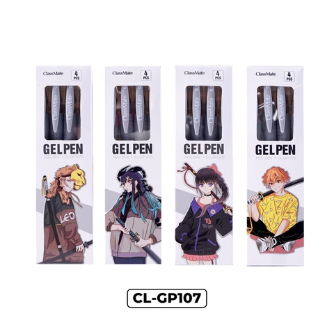 Bút gel Zodiac CL-GP107 đen 0.5mm