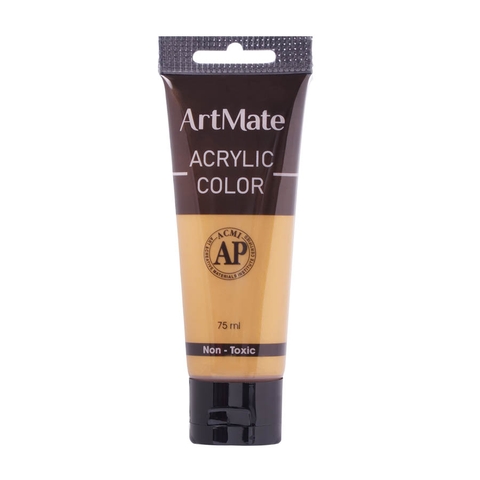 Màu Acrylic tuýp 75ml AM-AC0004 màu gold