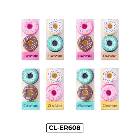 Tẩy Donut CL-ER608 (2 cái/bộ)