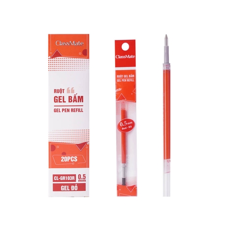 Ruột gel bấm 0.5mm CL-GR103 Đỏ