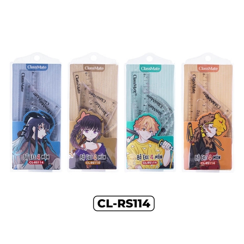 Bộ eke 4 món Zodiac CL-RS114 (15cm)
