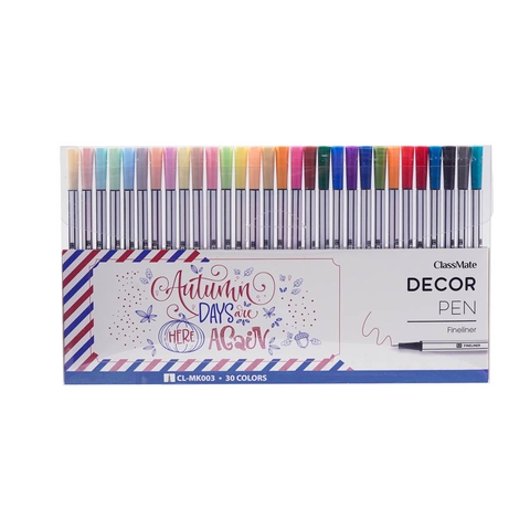 Bút Decor fineliner 30 màu CL-MK003