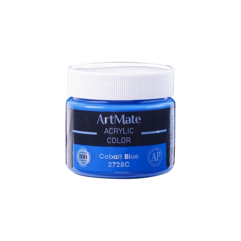 Màu Acrylic lọ 100ml AM-AC0003 màu xanh cobalt