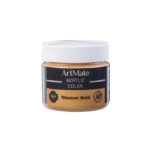 Màu Acrylic lọ 100ml AM-AC0003 màu gold