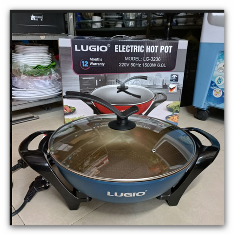 Lẩu Điện đa năng LUGIO Model LG-3236