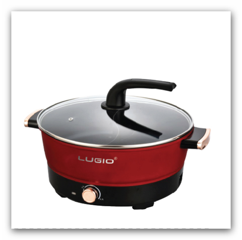 Lẩu Điện Đa năng LUGIO Model LG - 3238 (2 ngăn)
