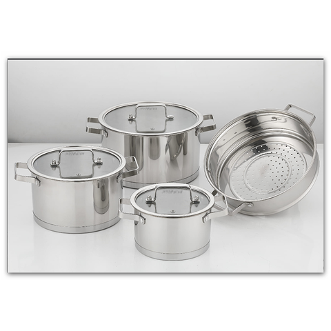 BỘ NỒI INOX 4 MÓN DURAKING MODEL DK-664